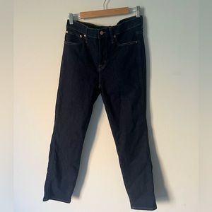 J crew dark blue jeans